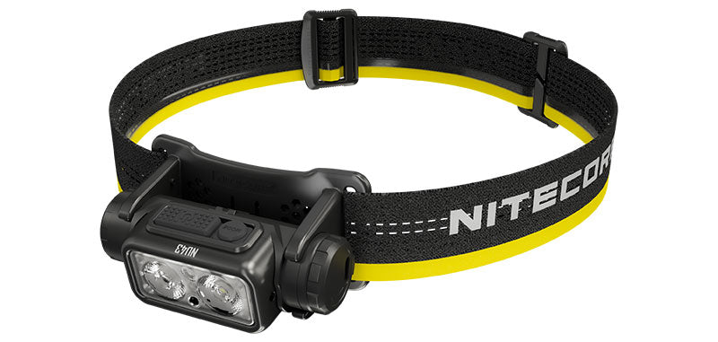 Lampe frontale Nitecore NU43 1400 lumens rechargeable