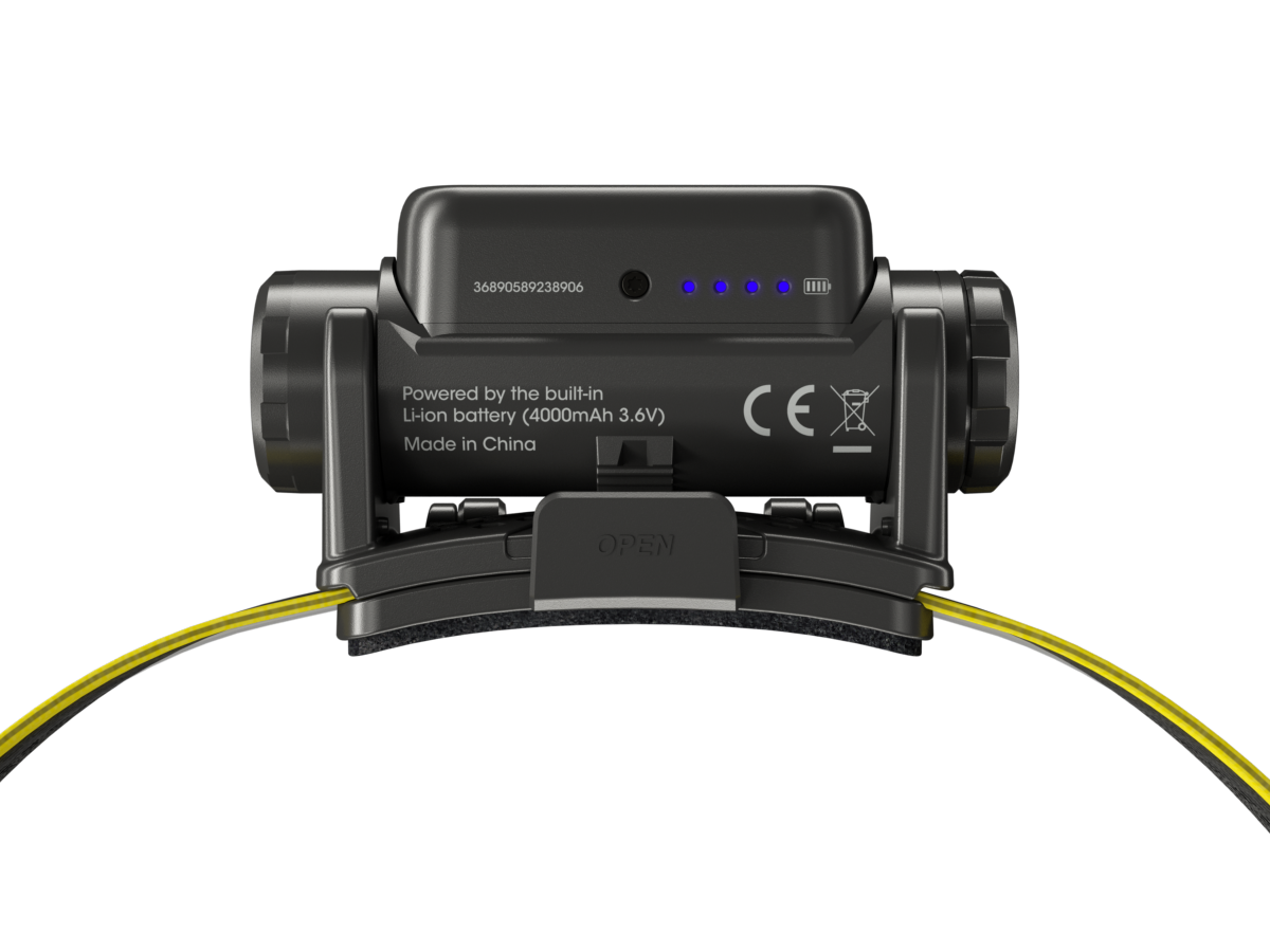 Lampe frontale Nitecore NU45 1700 lumens charge 1 h