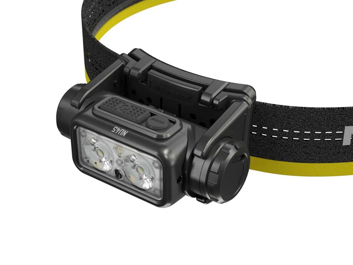 Lampe frontale Nitecore NU45 1700 lumens charge 1 h