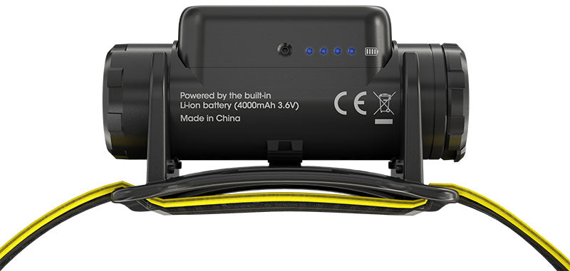 Lampe frontale Nitecore NU50 1400 lumens capteur