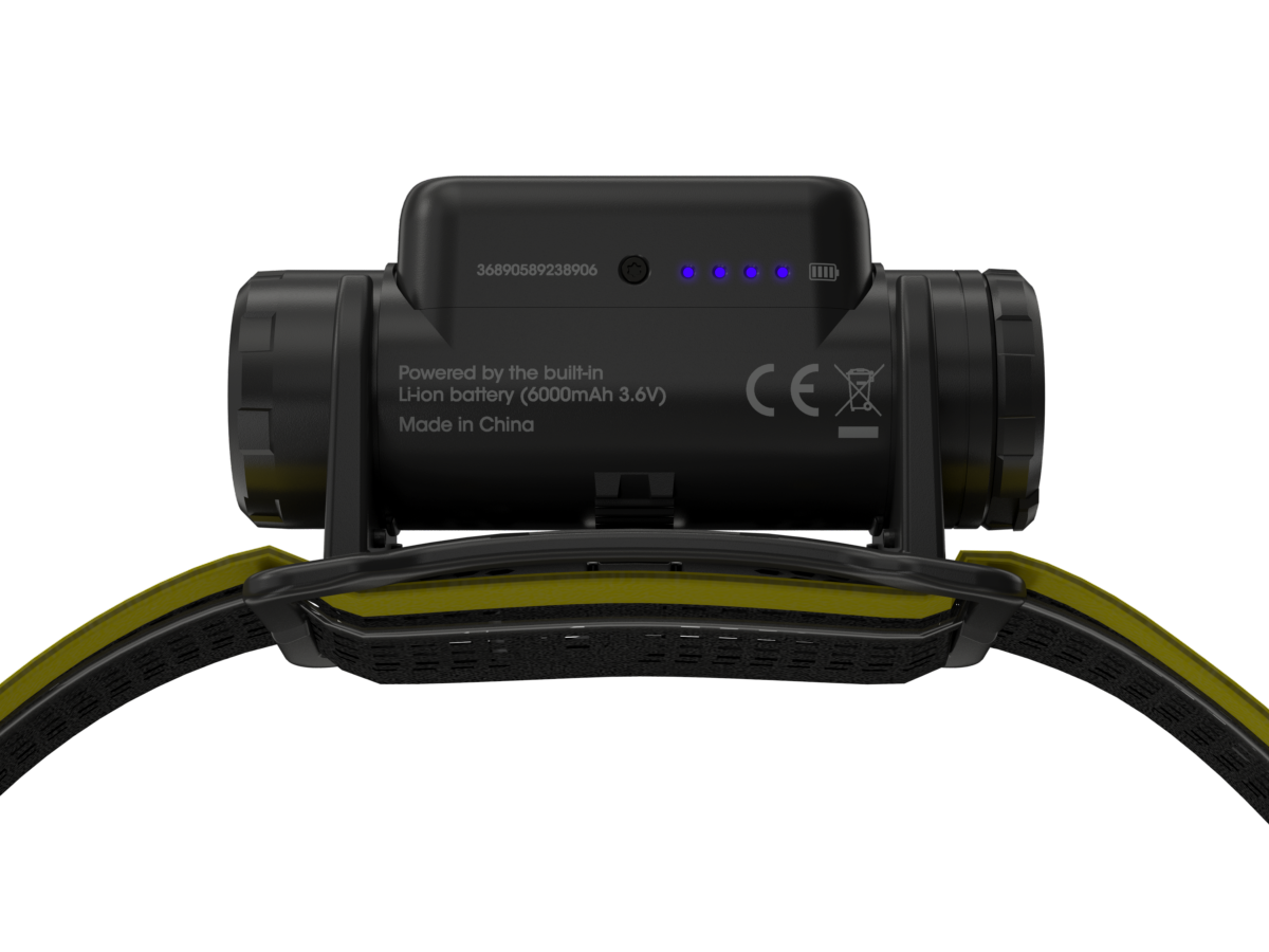 Lampe frontale Nitecore NU53 1800 lumens trois éclairages