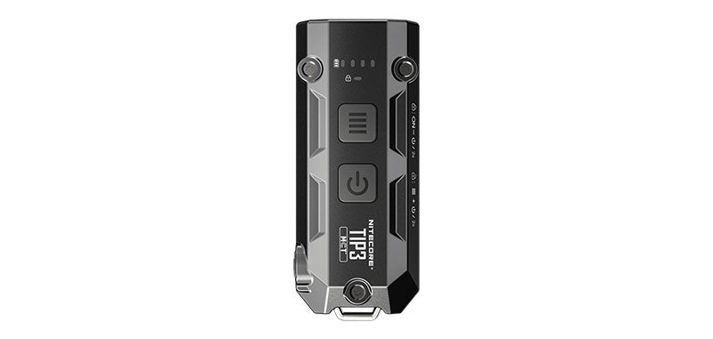 Lampe porte-clés Nitecore TIP3 720 lumens trois blancs - Noir