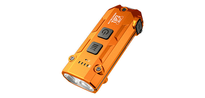 Lampe porte-clés Nitecore TIP3 720 lumens trois blancs - Orange