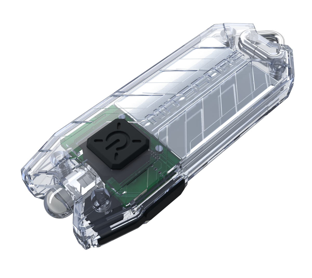 Lampe porte-clés Nitecore Tube V2 55 lumens - Transparent