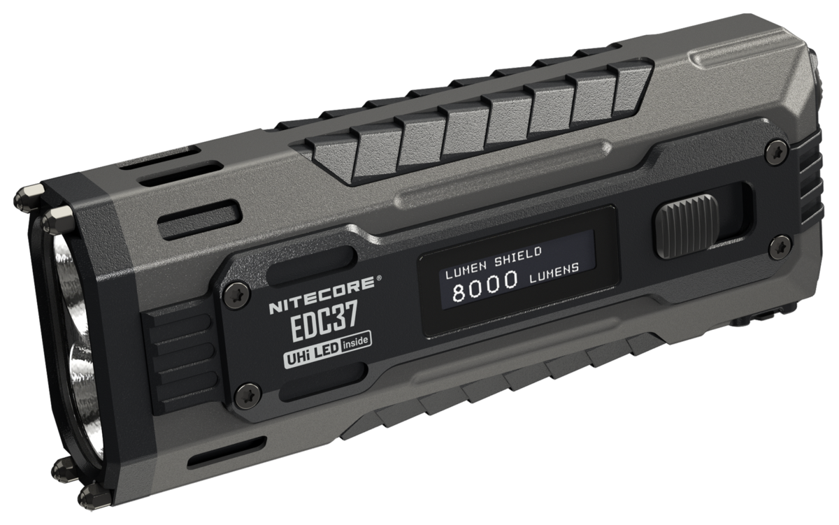 Lampe torche EDC Nitecore EDC37 8000 lumens écran OLED
