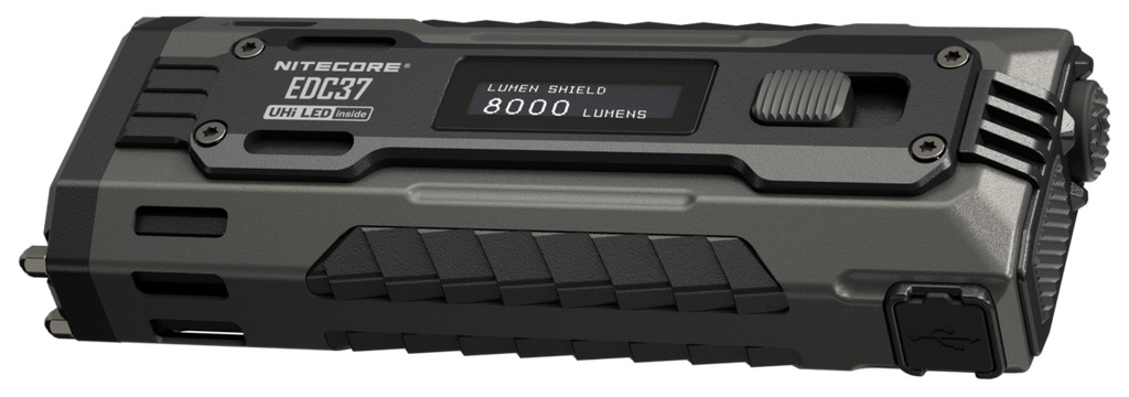 Lampe torche EDC Nitecore EDC37 8000 lumens écran OLED