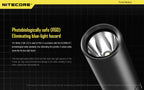 Lampe torche médicale Nitecore MT06MD 180 lumens