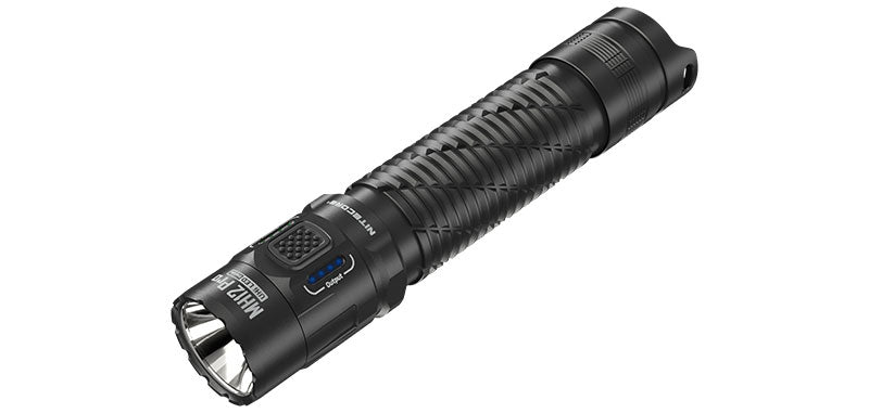 Lampe torche Nitecore MH12 Pro 3300 lumens portée 505 m