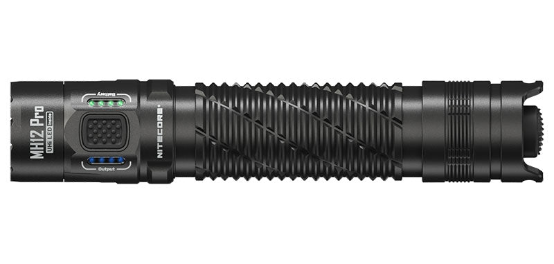 Lampe torche Nitecore MH12 Pro 3300 lumens portée 505 m
