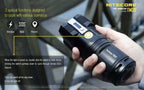Lampe torche Nitecore TM28 6000 lumens écran OLED