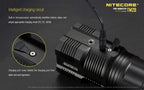 Lampe torche Nitecore TM28 6000 lumens écran OLED