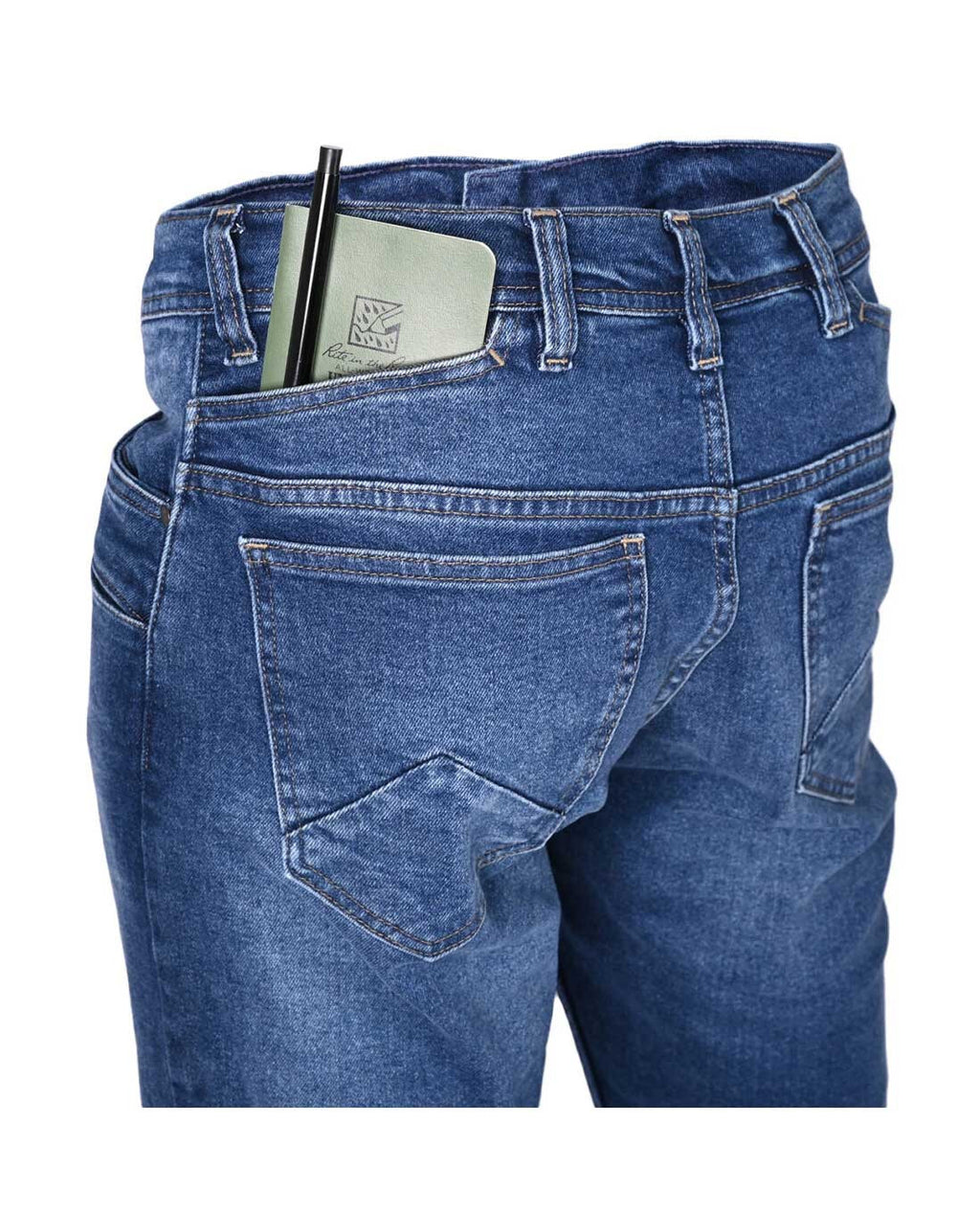Jean LMSG M.U.D. Elastane Denim V2, poche arrière avec carnet