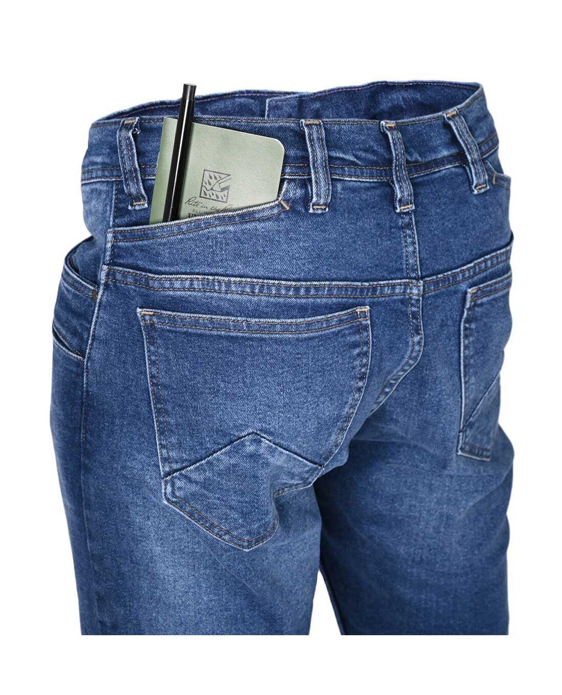Jean LMSG M.U.D. Elastane Denim V2, poche arrière avec carnet
