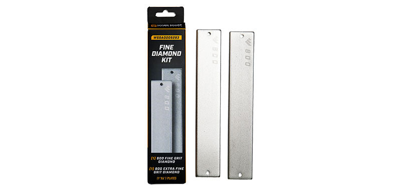Lot de 2 plaques diamantées Work Sharp pour Precision Adjust Pro - Fines - 600 - 800