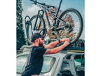 Support de vélo pour galerie de toit, Pro, roues en place