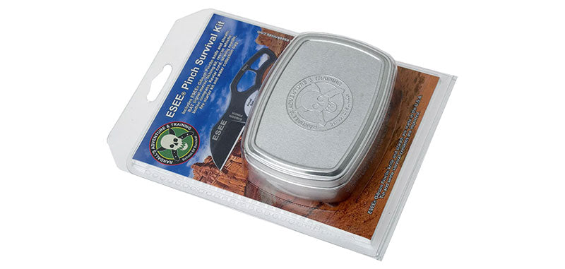 Mini kit de survie ESEE avec couteau Pinch et boussole