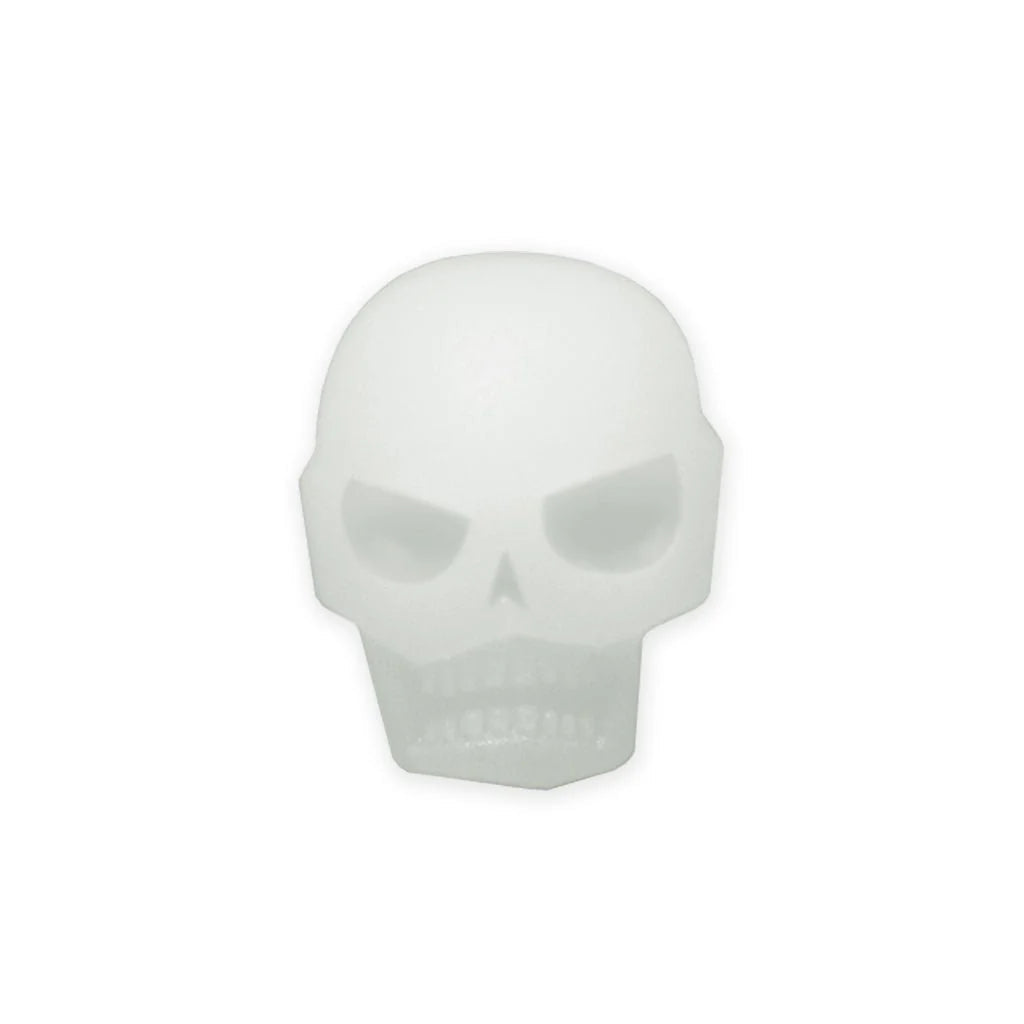 Prometheus Design Werx Memento Mori GID Lanyard Bead – Green Prometheus Design Werx