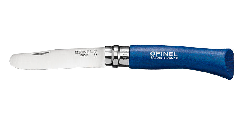 Mon Premier Opinel N°07 bout rond, lot de 6 - Bleu