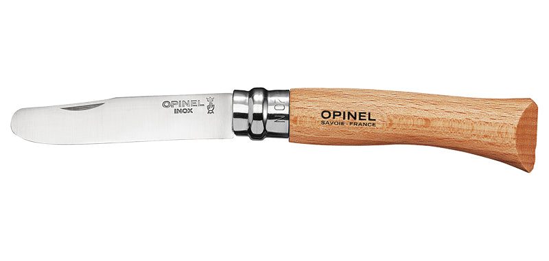 Mon Premier Opinel N°07 bout rond, lot de 6 - Hêtre naturel