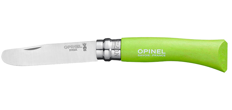 Mon Premier Opinel N°07 bout rond, lot de 6 - Pomme