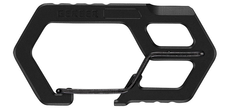 Mousqueton multifonction Gerber 3 outils - Noir
