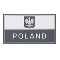 Patch bannière polonaise 90 x 50 mm - Grey