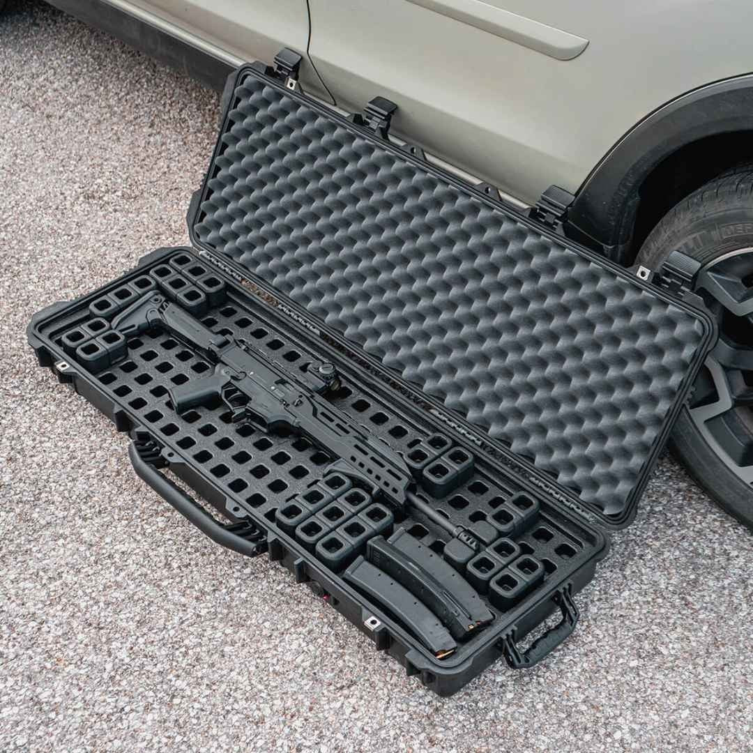 Organiseur Magpul DAKA GRID Pelican 1720 et Eylar 44