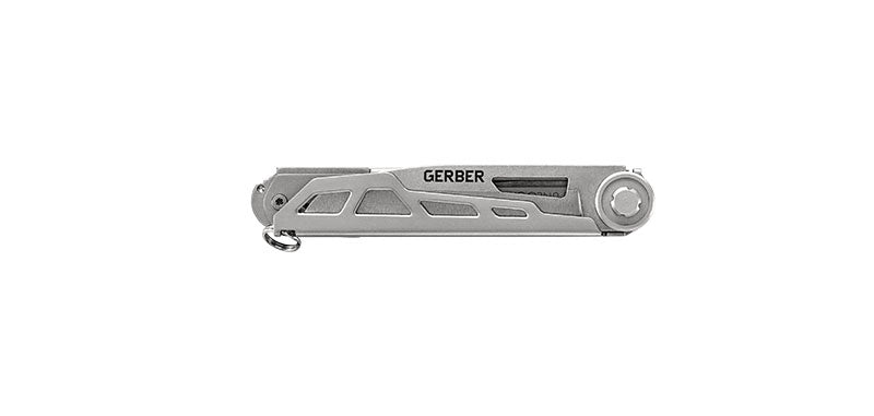 Outil multifonction Gerber Armbar Slim Cut 3 fonctions - Manche Aluminium Onyx
