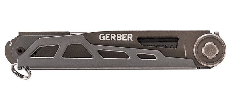 Outil multifonction Gerber Armbar Slim Cut 3 fonctions - Manche Aluminium Vert
