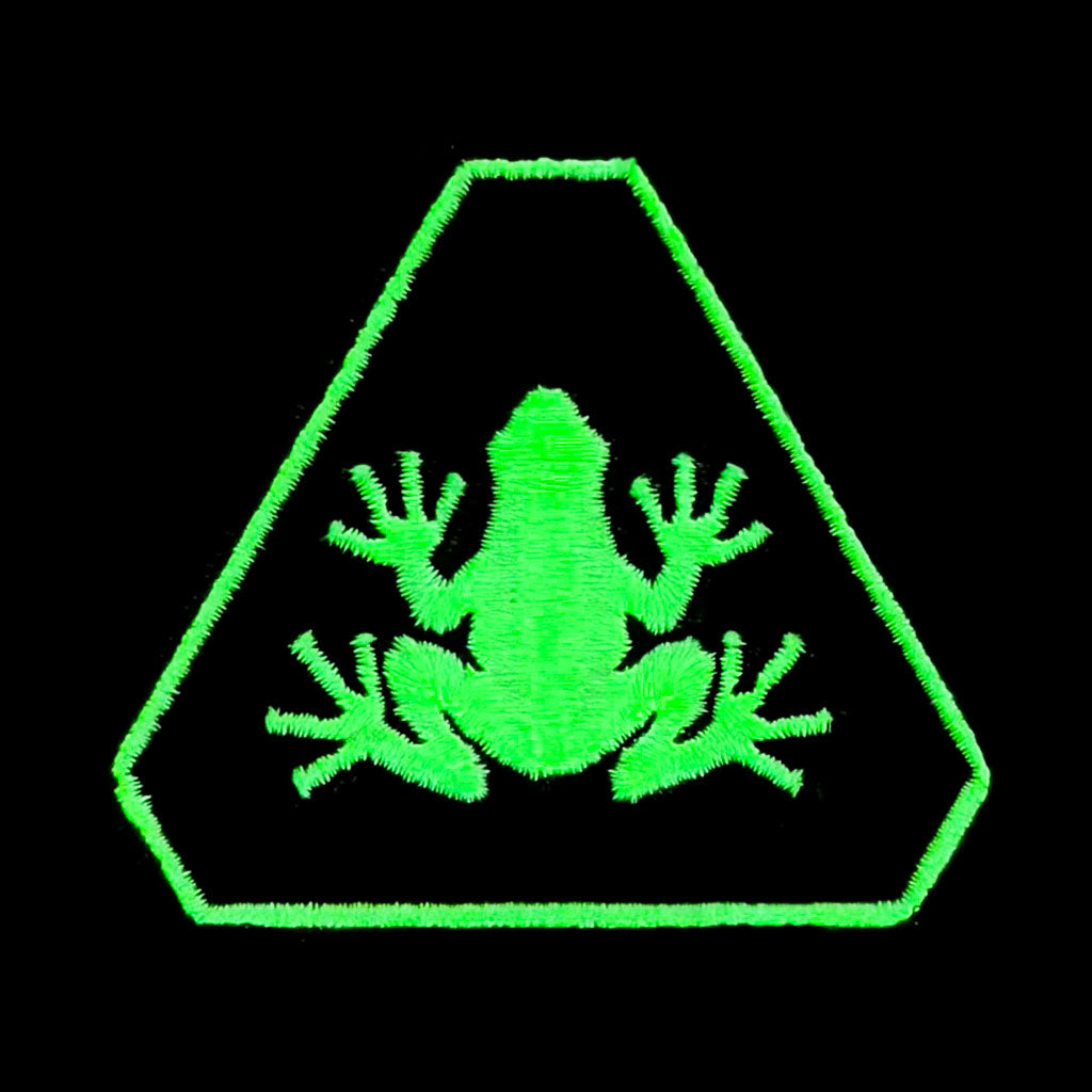 Patch Amphibious Rated v5 – Brodé Phosphorescent – phosphorescence