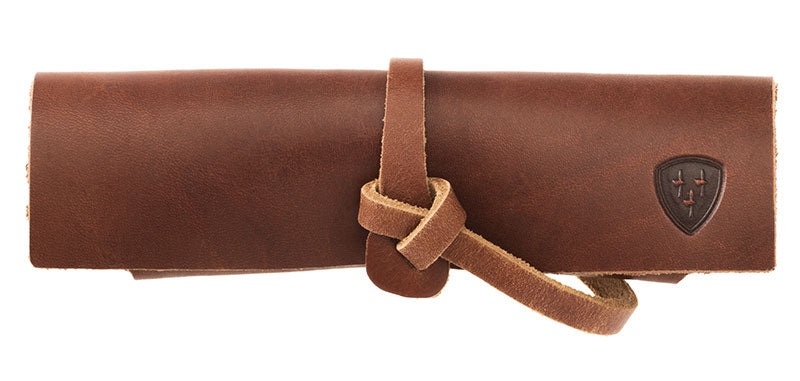 Pierre à aiguiser Helle avec étui cuir, taille S ou L - S