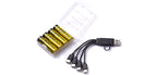 Piles AA rechargeables USB-C Nitecore NH2400 lot de 4