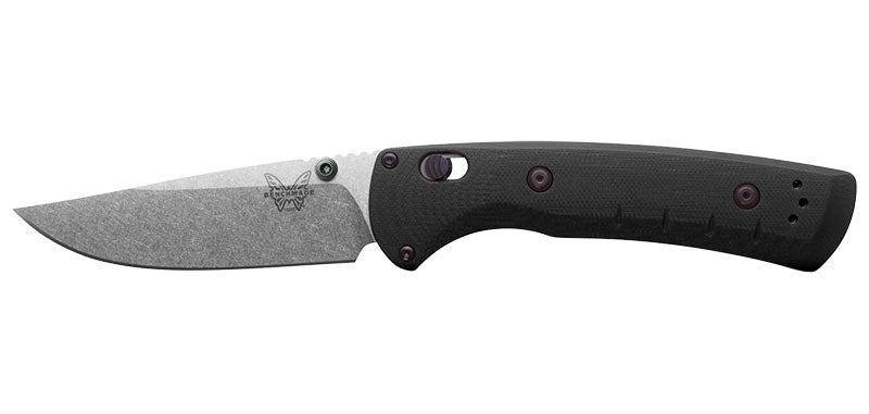 Plaquettes de manche Benchmade SlipRidge Micarta noir