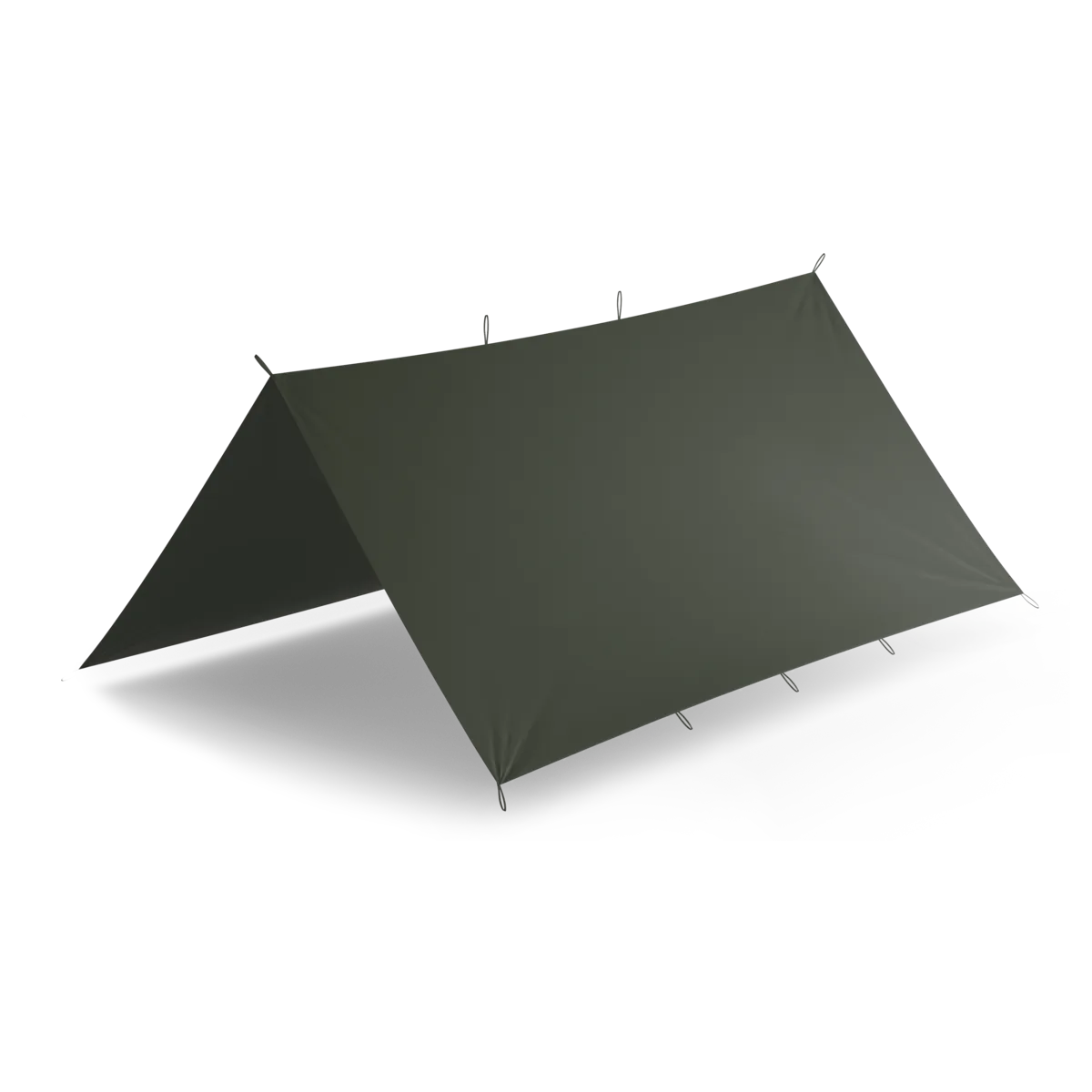 Bâche de bivouac SUPERTARP 3 × 3 m - Olive Green
