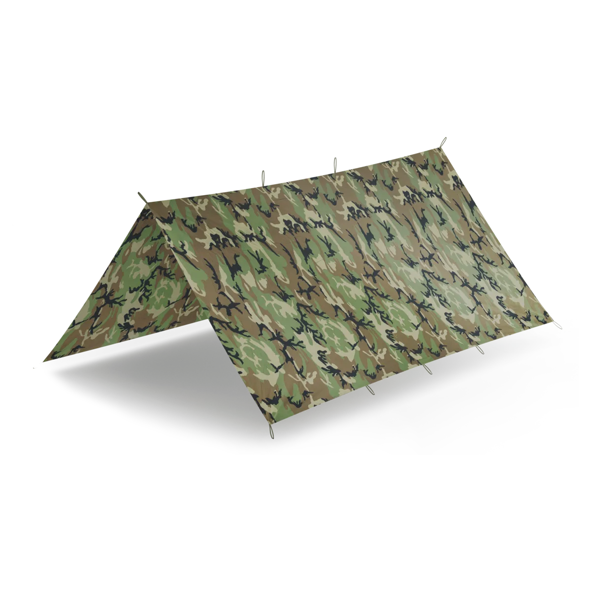Bâche de bivouac SUPERTARP 3 × 3 m - US Woodland
