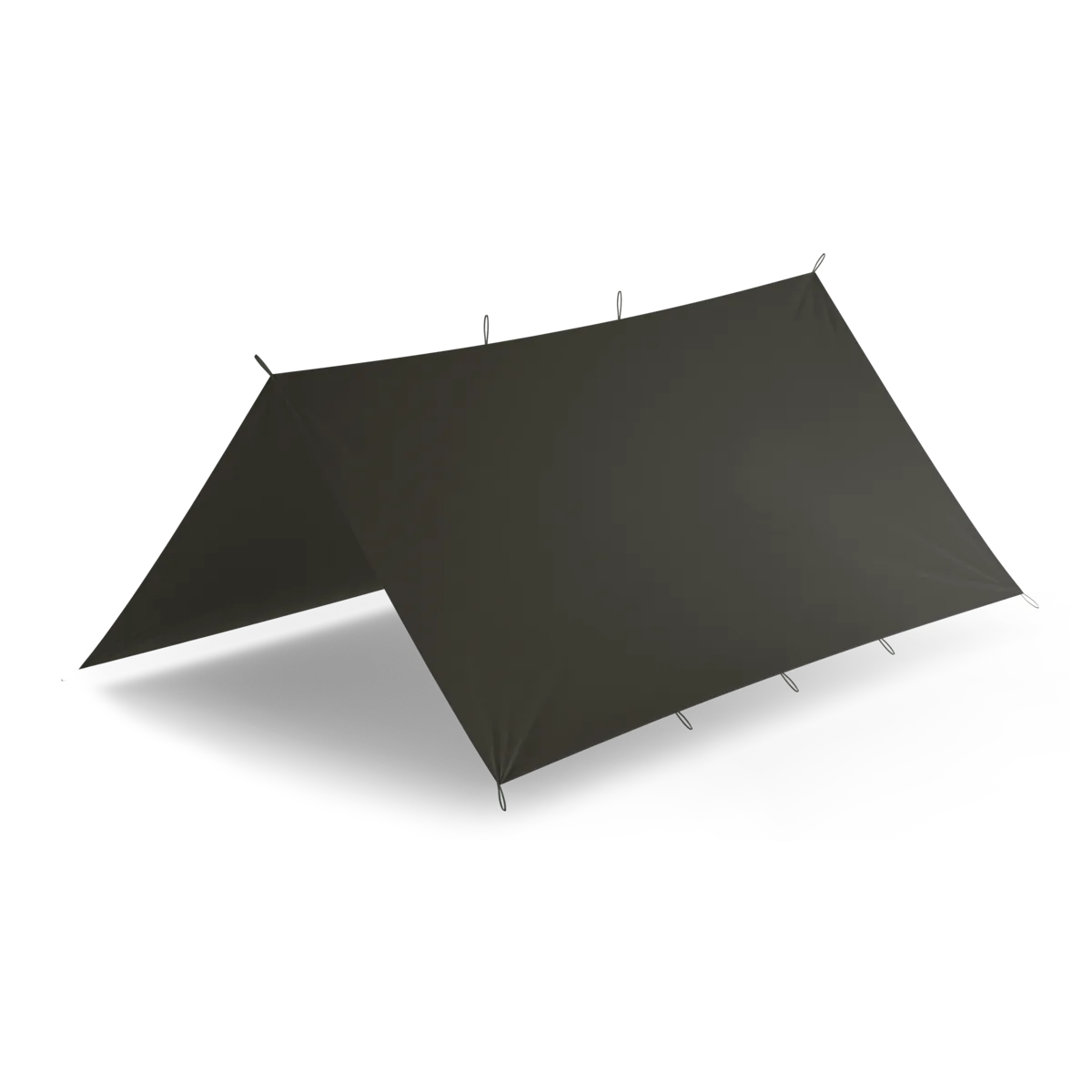 Bâche de bivouac SUPERTARP 3 × 3 m - Taiga Green