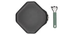Poêle plate de camp Gerber 28 x 28 cm