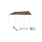 Kit tarp Snow Peak HD Tarp Shield Recta Pro Set