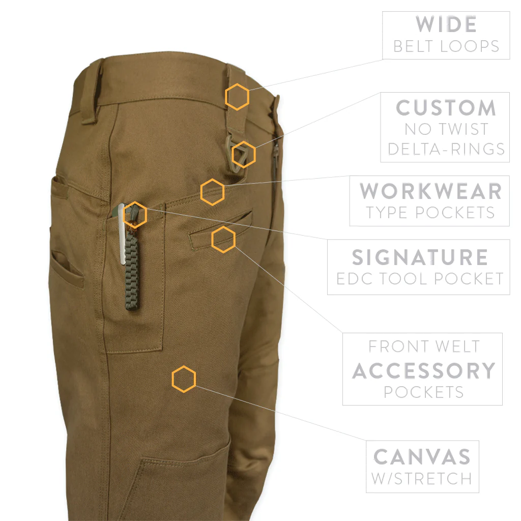 Raider Field Pant Canvas+ ATB