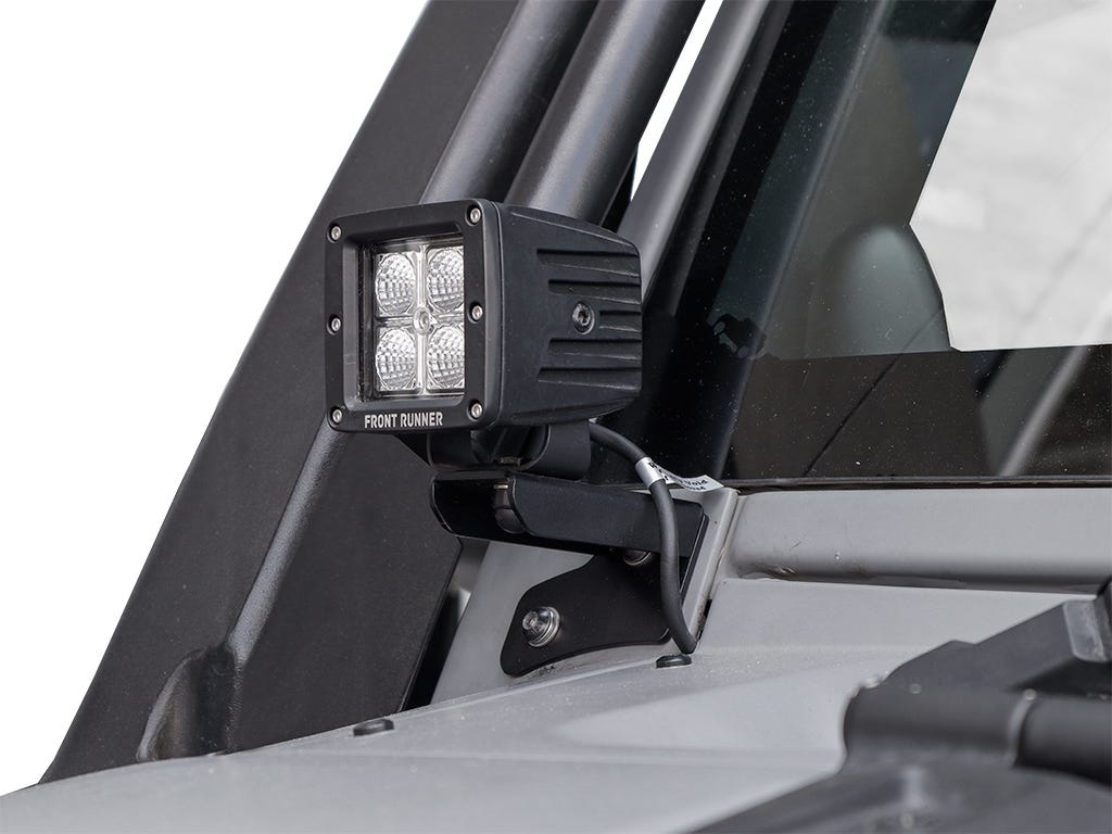 Support de phares sur pare-brise pour Jeep Wrangler