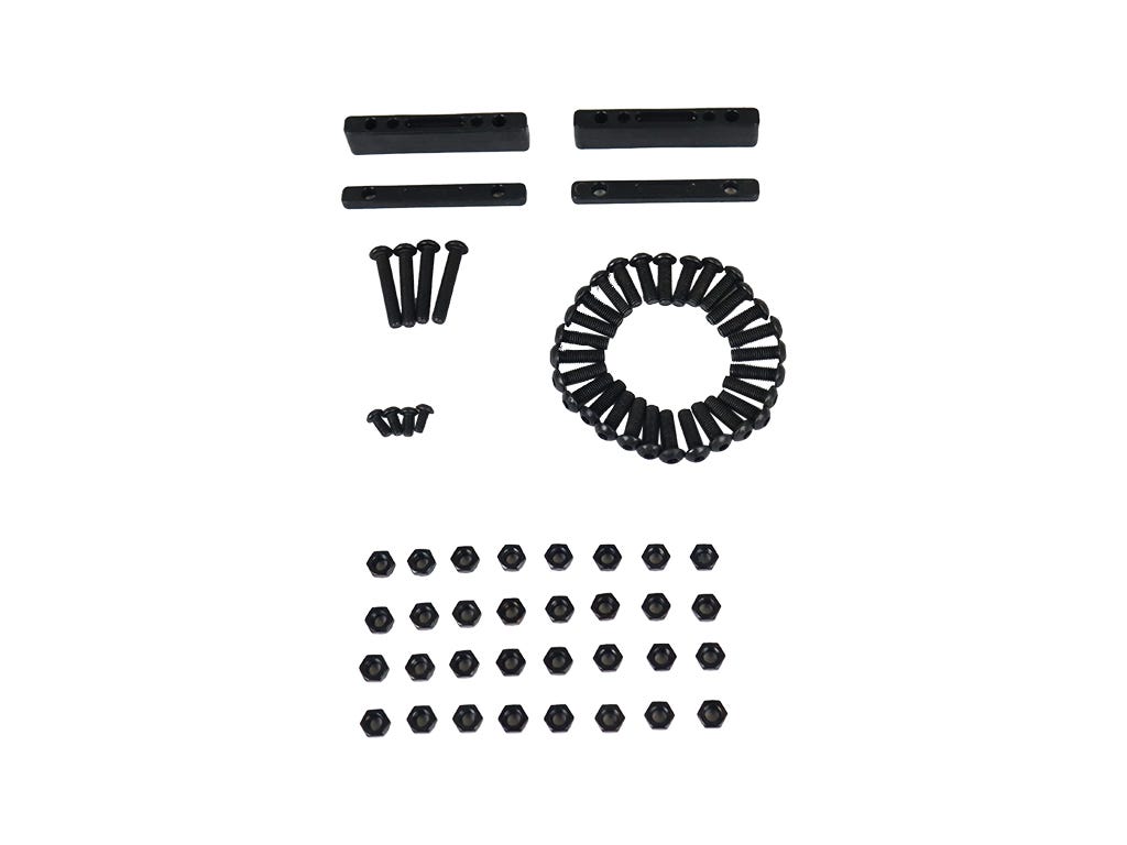 Visserie et pièces de rechange pour galerie