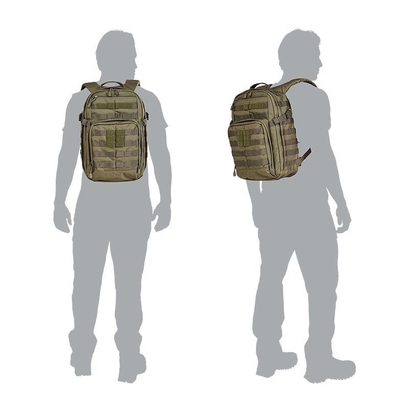 RUSH12 2.0 – 24L Tactical Backpack Multicam Black | 5.11 Tactical