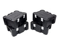 Caisses de rangement Wolf Pack Pro, lot de 4, SBOX059