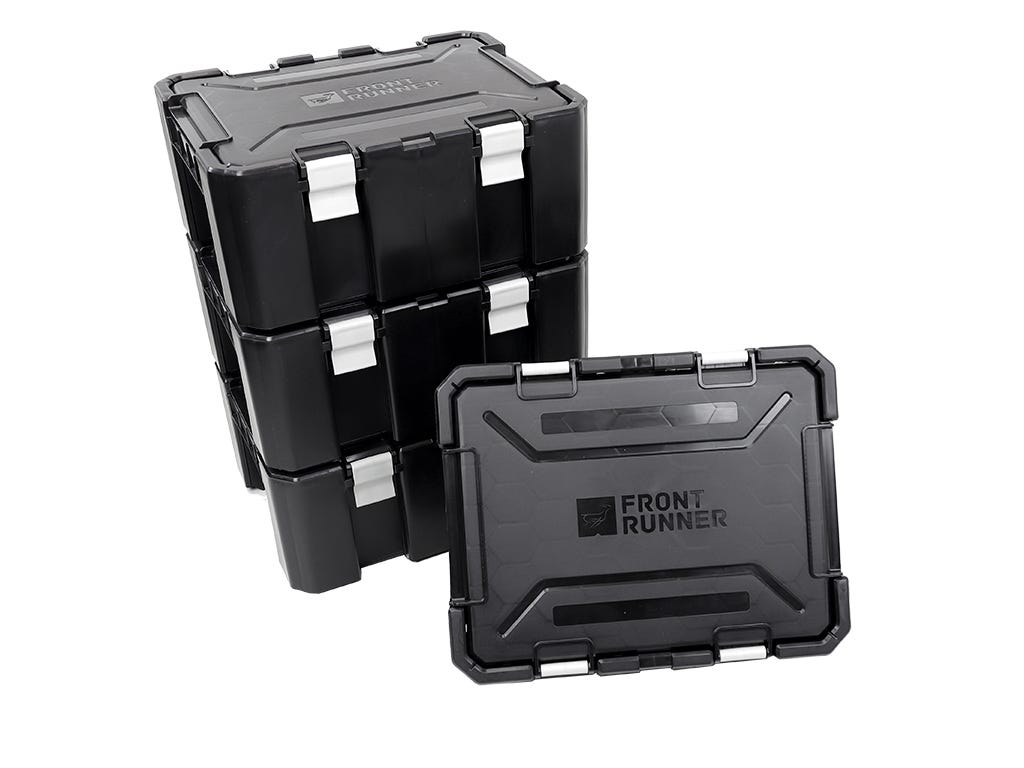 Caisses de rangement Wolf Pack Pro, lot de 4, SBOX059