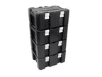 Caisses de rangement Wolf Pack Pro, lot de 4, SBOX059