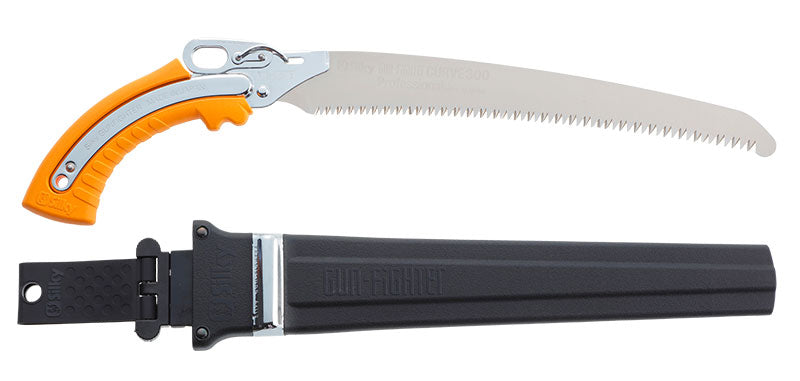 Scie d'élagage Silky Gunfighter lame courbée 300 mm