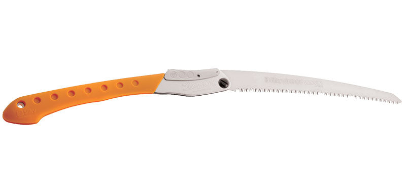 Scie pliante Silky Bigboy lame 360 mm droite ou courbée - Bigboy 2000 pliante - Lame courbée 360mm 6,5 dents/3cm - Poignée orange