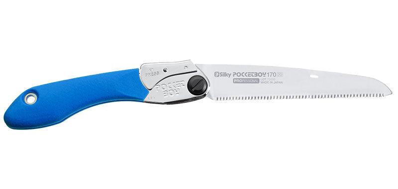 Scie pliante Silky Pocketboy denture fine avec étui - Scie Lame droite 170mm 20dents/3cm
