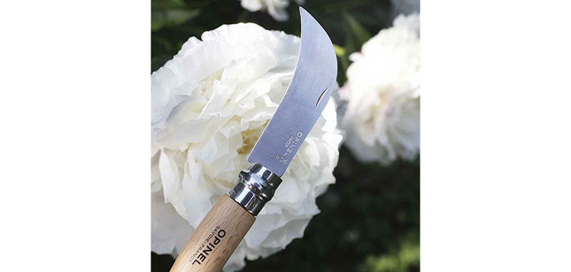 Serpette Opinel inox N°08 ou N°10, manche hêtre - N°08 (LC8)
