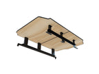 Plancher de coffre sur banquette rabattue, 3 portes pour Suz
